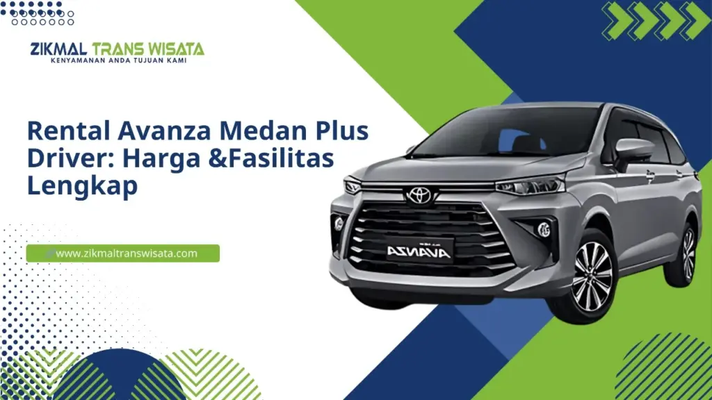 rental avanza medan plus driver